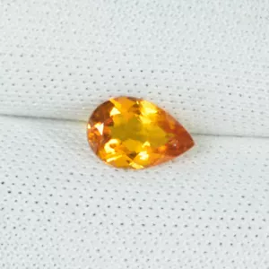 0,48 cts Bellissima pera clinohumite arancione naturale lucentezza...!!! - Foto 1 di 2