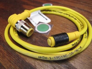 Turck Pico-Fast Euro-Fast cordset adapter cable PKG 3Z-1-WS 4T U2134-62 - Picture 1 of 6