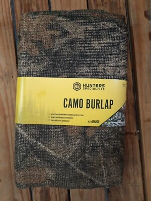 Hunters Specialties Realtree Edge Camo Hunting Blind Treestand Burlap 50"x12' - Image 1 of 4