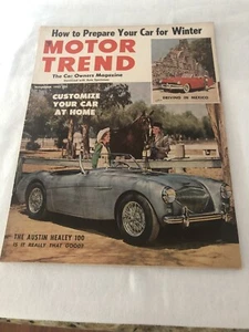 Vintage Motor Trend The Car Owners Magazine November 1953 - Foto 1 di 4