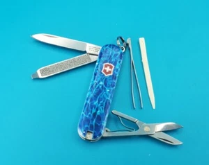 Victorinox Classic "Water" Swiss Army Knife Multi Tool! 58mm - Picture 1 of 8