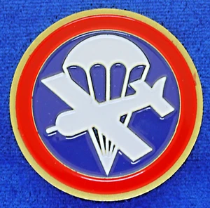 US Army 101st Airborne Division Officer Paraglider Challenge Coin GO-13 - Picture 1 of 2