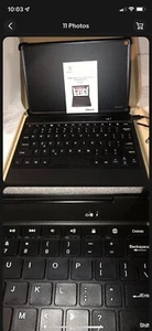 Fintie Bluetooth Keyboard with Detachable Case for Amazon Fire HD 10 - Black - Picture 1 of 8