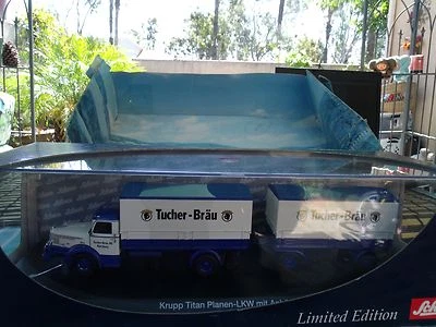 1:43  Schuco (Germany) Krupp Titan  Planen LKW  truck limited edition - Image 1 of 4