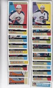 17/18 OPC Columbus Blue Jackets Retro 20 card lot incl. RCs and CL - Jenner + - Picture 1 of 2