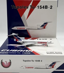 Cubana Airlines Tu-154B-2  Reg:CU-T1256 1:400 Scale Phoenix 11804 Diecast - Picture 1 of 24