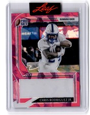 2023 National NSCC Leaf Pro Set CHRIS RODRIGUEZ JR Pink Ice 1/1 Unsign Proof 802