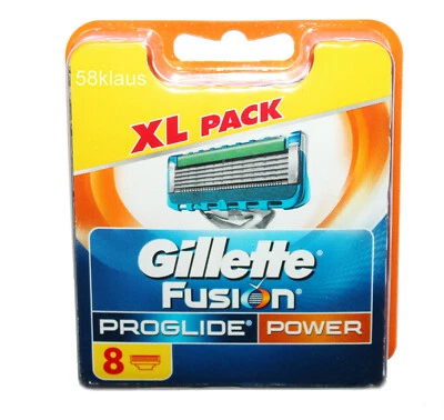 Gillette Fusion ProGlide Power Rasierklingen Klingen Auswahl 8 16 24 32 - 64