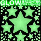 GLOW IN THE DARK STARS Bedroom Wall Stickers room door ceiling baby nursery car