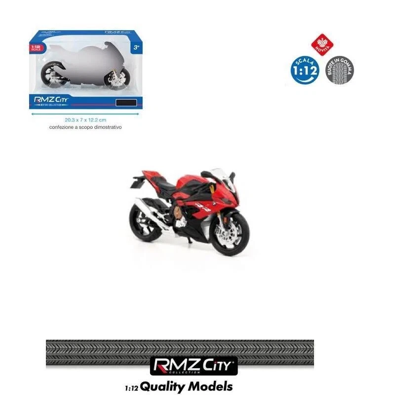 Moto Bmw  2020 BMW S1000RR ROSSA scala 1:12 - Immagine 1 di 1