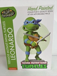 NECA - TMNT - Classic Leonardo Head Knocker - Teenage Mutant Ninja Turtles - Bild 1 von 1