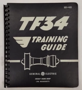 General Electric Model TF34-100 Training Guide March 1979-Original - Picture 1 of 24