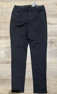 LANE BRYANT Mid Rise Super Stretch Skinny Sz 12 In Black NWT Sold Out!! - Picture 1 of 7