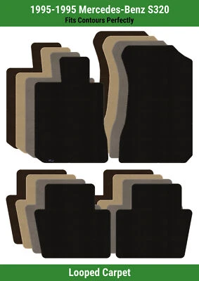 Lloyd Classic Loop Front & Rear Row Carpet Mats for 1995 Mercedes-Benz S320  - Image 1 of 4