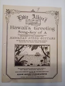 Eddie Alkires - Saludo hawaiano - Canción - Llave de un 1935 - Imagen 1 de 4