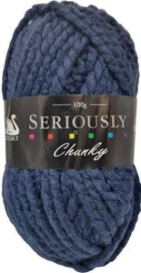 Cygnet Seriously Grosso Filo 100g 853 Blu Scuro - Foto 1 di 1