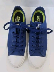 Sneakers basse CONVERSE ALL STAR Chuck Taylor II Lunarlon blu donna taglia 10 - Foto 1 di 11