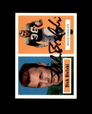 Dick Bielski Hand Signed 1957 Topps Archives 1994 Philadelphia Eagles Autograph