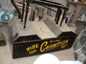 Coin-Op Horse Decals Champion