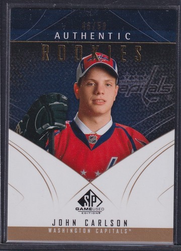 JOHN CARLSON - 2009 SP Game Used Authentic Rookies #132, /50 | eBay