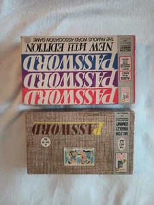 Vintage 1962 First Edition & 1973 Vol 14 Password board game by Milton Bradley - Picture 1 of 2