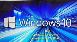 Win 10 Pro und Office 2019 Pro Digitalkeys Bundel - Bild 1 von 1