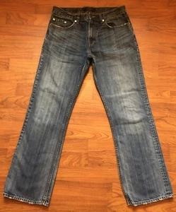 Pantalones de mezclilla Banana Republic para hombre talla 32x31 Bootcut lavado medio azul desgastado - Imagen 1 de 13