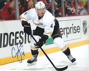Foto autografata 8x10 CAM FOWLER Anaheim Ducks - con certificato di autenticità - Foto 1 di 1