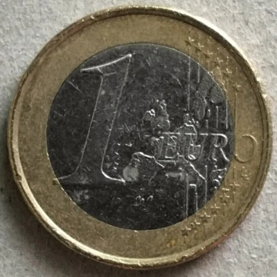 European Union Germany 2002 1 Euro  coin - Image 1 of 2