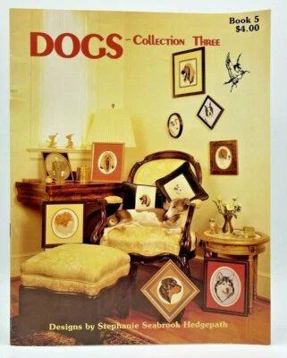 Pegasus Originals 1980 Colección Perros 3 Contados Punto de Cruz Patrón Libro 8449 Foto 1 de 2