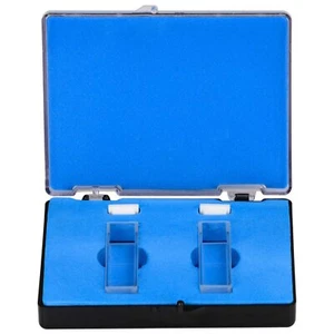 Quartz Cuvette,Spectrophotometer Cuvettes 10 mm Length, 45mm Height, 3.55240 - Picture 1 of 6