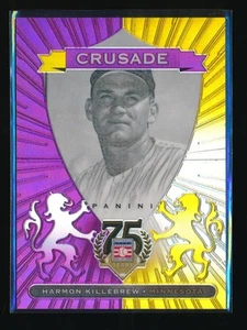 HARMON KILLEBREW 2014 PANINI HALL OF FAME CRUSADES PURPLE 41/50 MINNESOTA TWINS - Picture 1 of 1