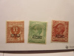 SOMALIA Scott 83, 84 & 85 MINT HINGED Lot4 Cat $18 - Picture 1 of 1