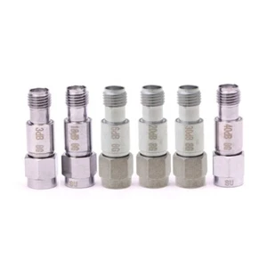SMA Coaxial Fixed Attenuator 40DB/30DB/20DB/10DB/6DB/3DB DC-6 GHz 2W Coaxial - Picture 1 of 15