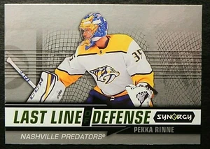 2018-19 18/19 Synergy Last Line of Defense LD-7 Pekka Rinne Nashville Predators - Picture 1 of 2