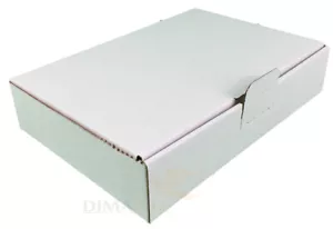 50 x MB3 240 x160 x 50 mm WEIßMaxribriefkarton Faltkarton Postkarton Ware DHL - Bild 1 von 1