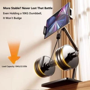 360° Rotation Phone Stand Desktop Holder for Photography, Desktop Use - Photo 1/6