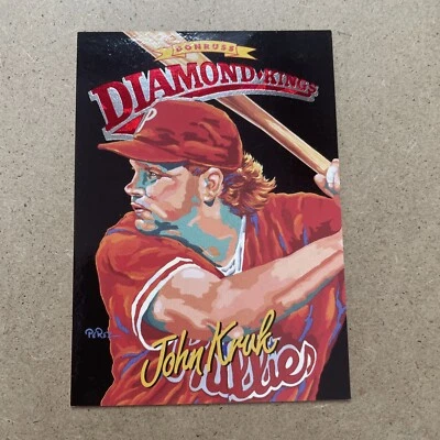 1994 Donruss #DK-9 John Kruk  Philadelphia Phillies - Image 1 of 2