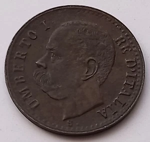 Kingdom of Italy , Umberto I , 1 Cent 1900 - Picture 1 of 2