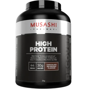 New Musashi High Protein Chocolate Milkshake Flavour 2KG 44 Serves - Picture 1 of 2