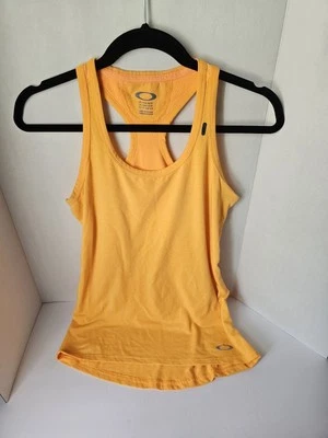 Camiseta Oakley para mujer XS naranja activa sin mangas espalda deportiva Hydrolix cremallera bolsillo sin mangas Foto 1 de 4