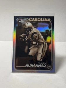 2024 Topps cromo Muhsin Muhammad #15 refractor sepia Carolina Panthers - Imagen 1 de 2