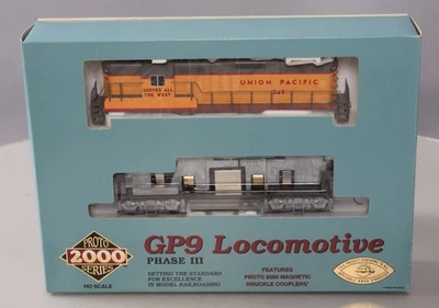 Proto 2000 21610 HO Union Pacific Phase 3 GP9 Diesel Locomotive #349 NIB - Image 1 of 4