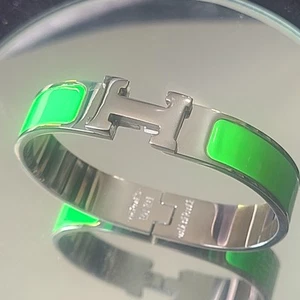 Pulsera de lujo de acero inoxidable con hebilla en H Clic - Imagen 1 de 2