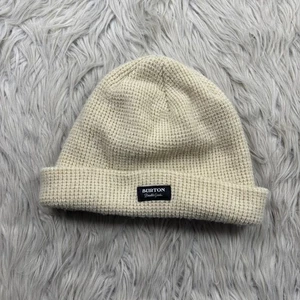 Burton Men's OS Cream Waffle Knit Beanie Hat - Picture 1 of 4
