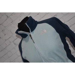 The North Face Fleece Jacket Womens Size Small Full Zip Blue Full Zip - Picture 1 of 9