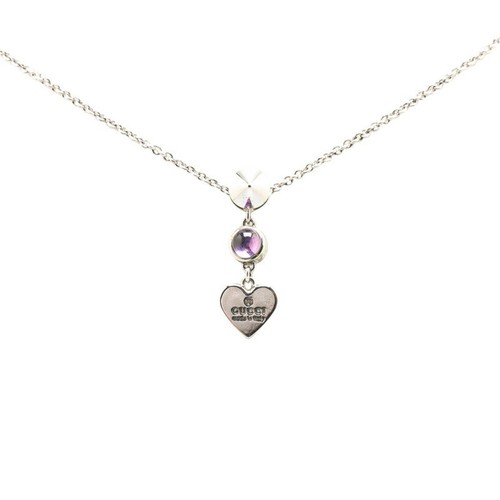 Collana Gucci motivo cuore SV925 argento ametista donna GUCCI GZl18hlx