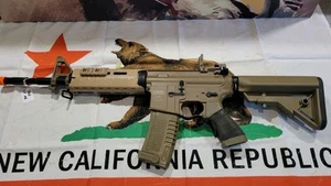 Lancer Tactical Tan Airsoft M4 - Picture 1 of 5