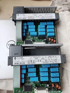 LOT OF 2 Allen Bradley 1746-OW16 Slc500 Output Module Ser C - Picture 1 of 2