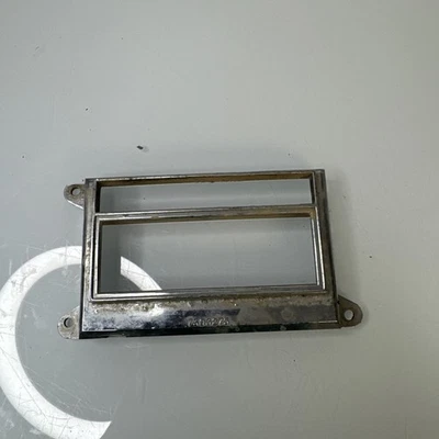 OEM 1968-1971 Chevrolet Corvette Radio Face Plate 7303275 Chrome - Image 1 of 4